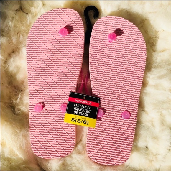 Pink Pineapple Beach Flip Flops Women’s Small 5/6 - Picture 4 of 6